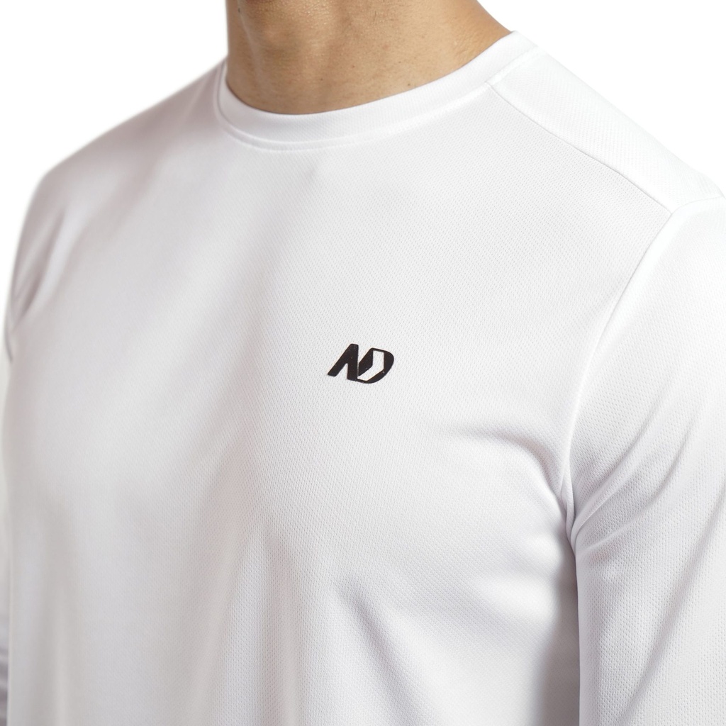 ND Training Long Sleeve – White (2)
