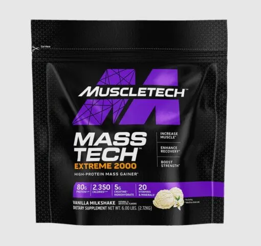 [MT043] Muscletech Mass Tech Extreme 2000 (Vanilla Milkshake)