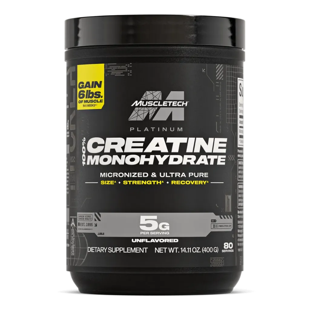 [MT051] Muscletech Platinum 100% Creatine Monohydrate, 400 Grams