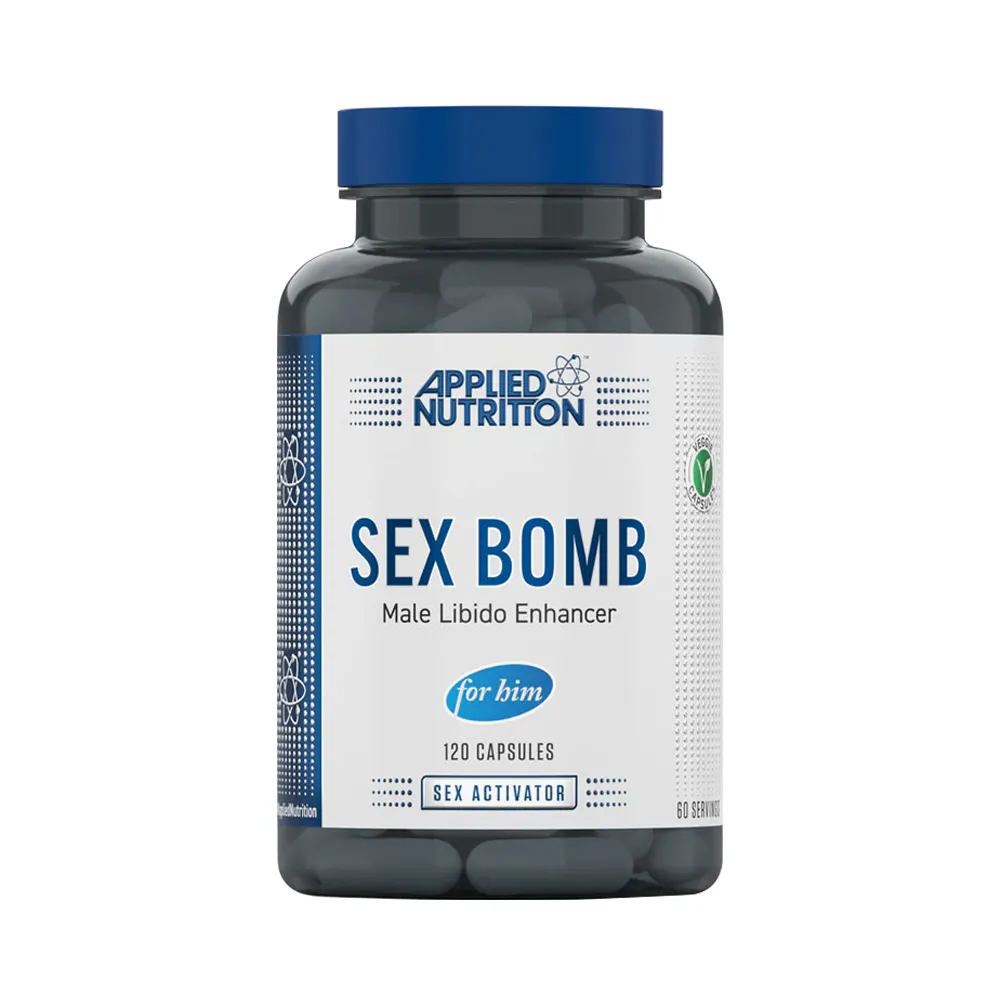 [AN090] Applied Nutrition Sex Bomb – For Him, 120 Capsules