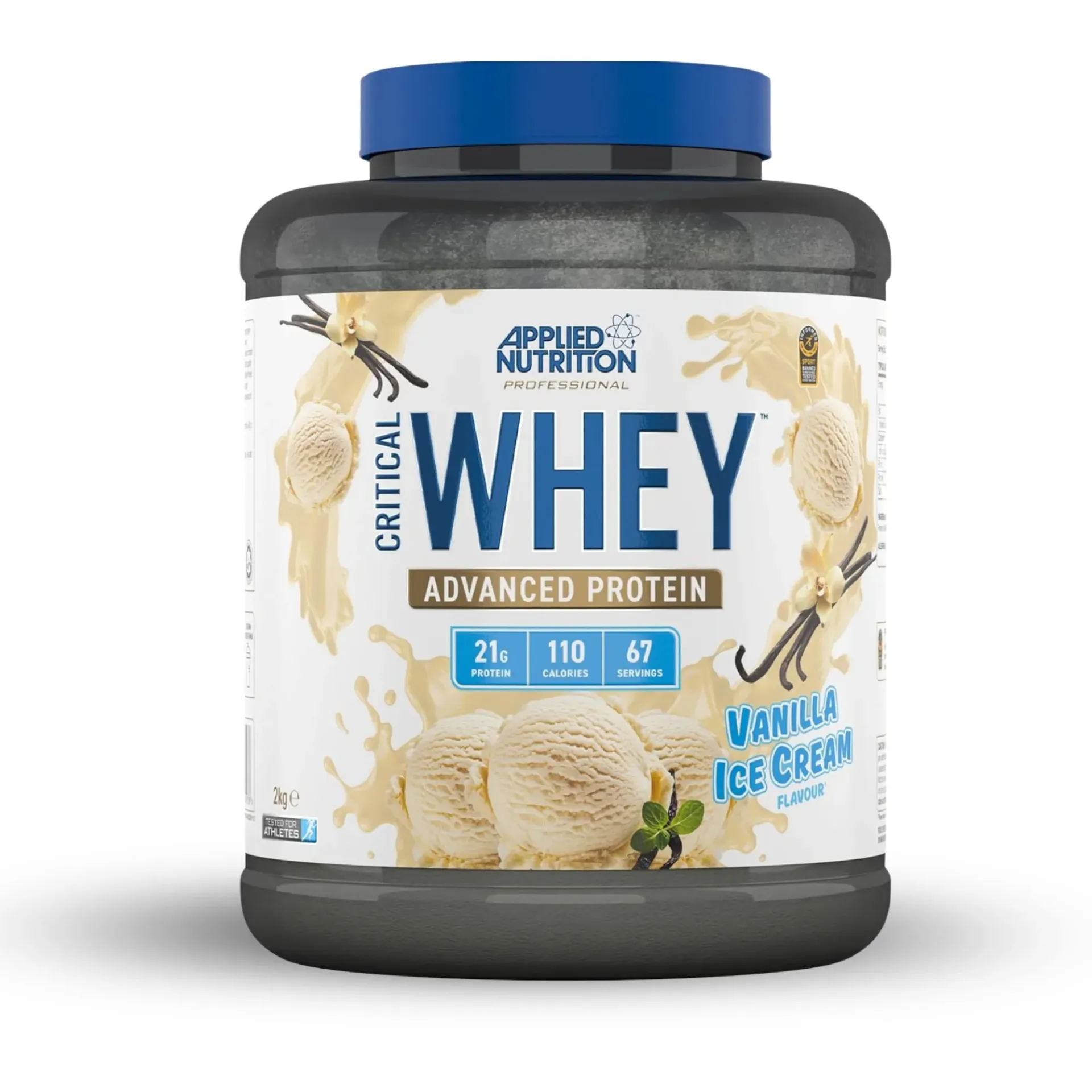 Applied Nutrition Critical Whey Protein (Vanilla Ice Creme, 900gm)