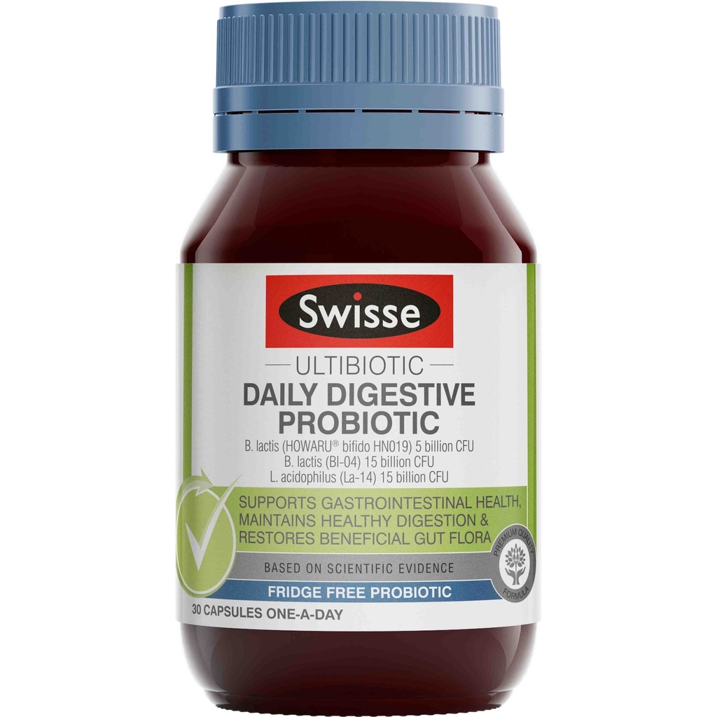 Swisse Ultibiotic Daily Digestive Probiotic