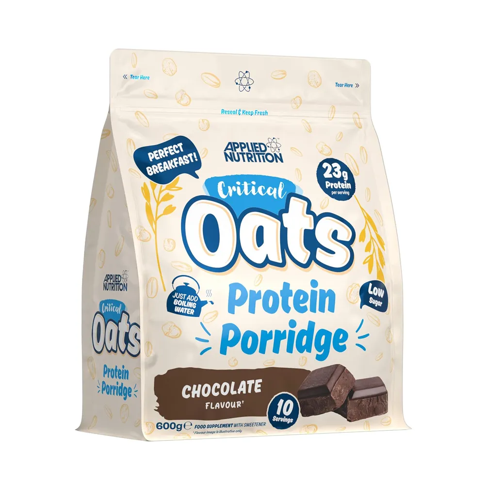 [AN076] Applied Nutrition Critical Oats Protein Porridge, 600gram (Chocolate)
