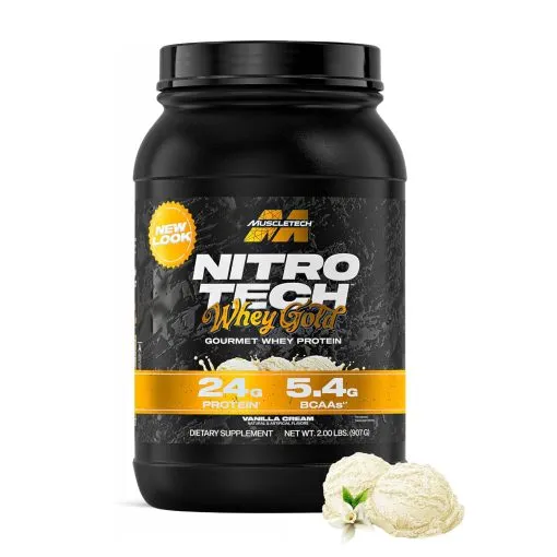 Muscletech Nitrotech Whey Gold (2 Lbs, French Vanilla Cream)