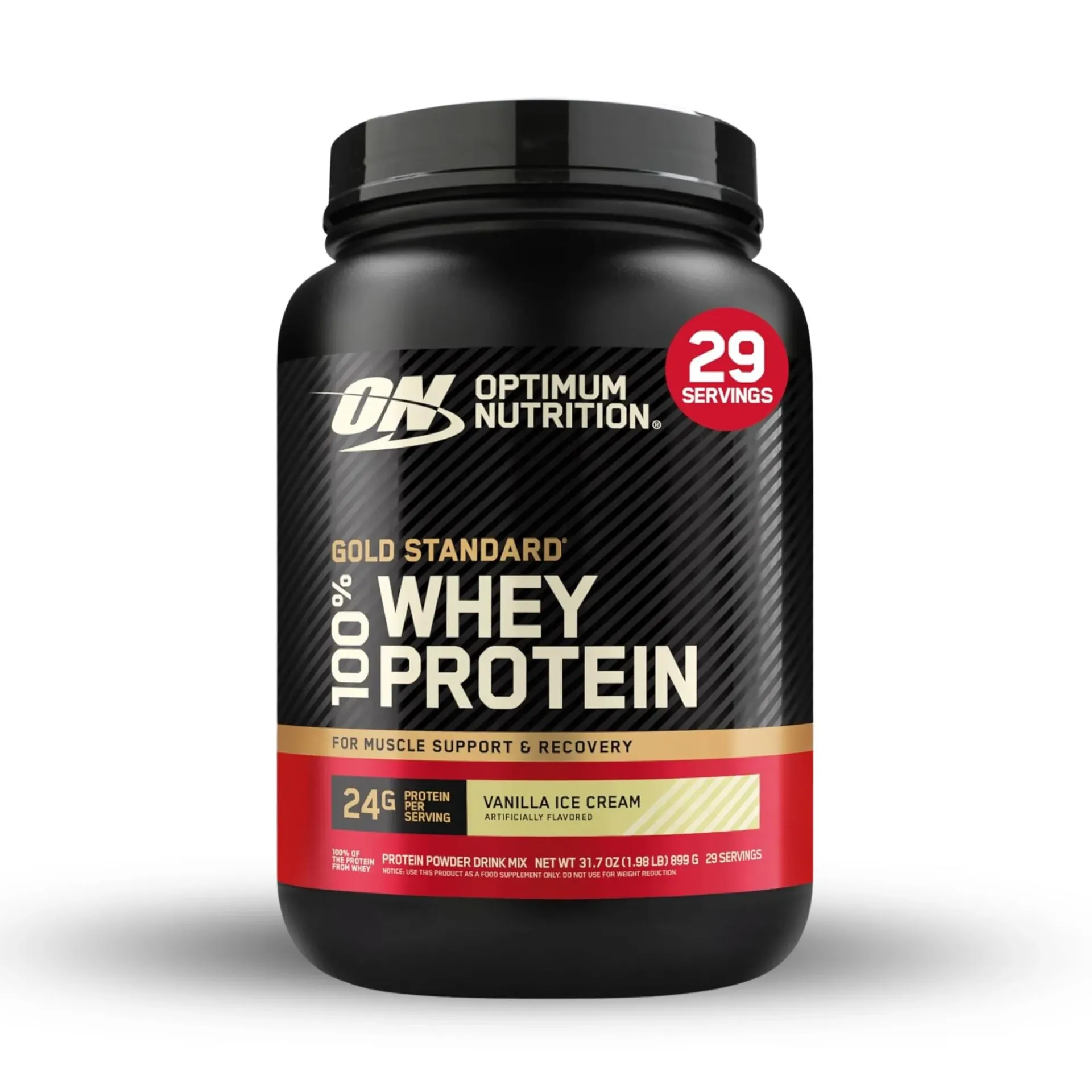 [ON016] ON Gold Standard 100% Whey Protein (Vanilla Ice Creme, 2 LBS)