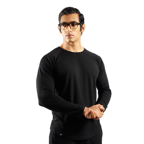 ND Essential Long Sleeve (Black, S)