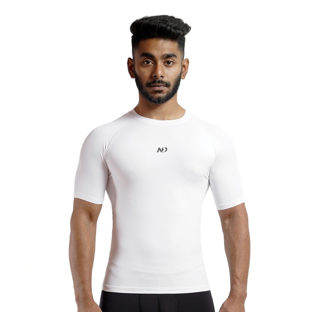 ND Compression T-Shirt (S, White)
