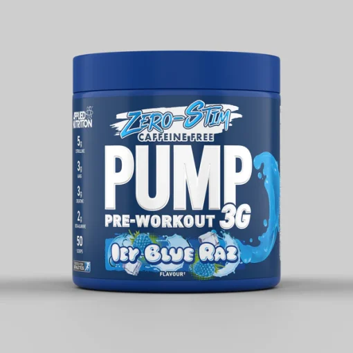 Applied Nutrition Pump 3G Zero Stim Caffeine Free Pre Workout (Fruit Burst)
