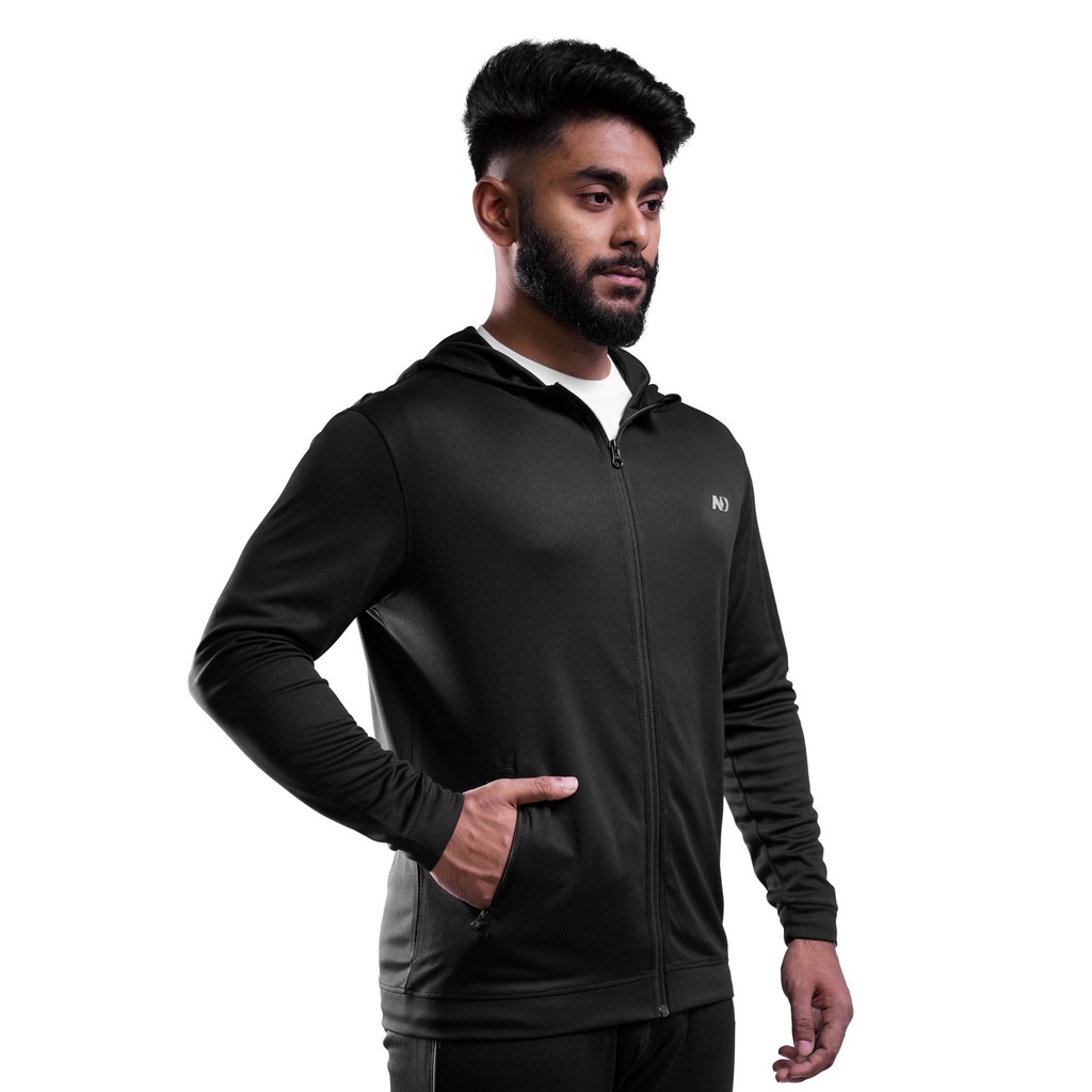 ND Everyday Zip Hoodie (S, Black)